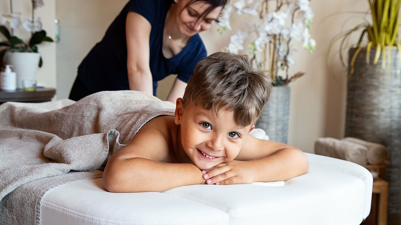 Entspannung schon für die Kleinsten im Elldus Spa