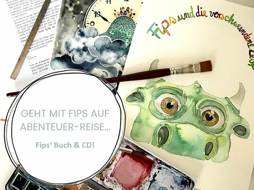 Das Fips Buch und Hörspiel Elldus Familienurlaub