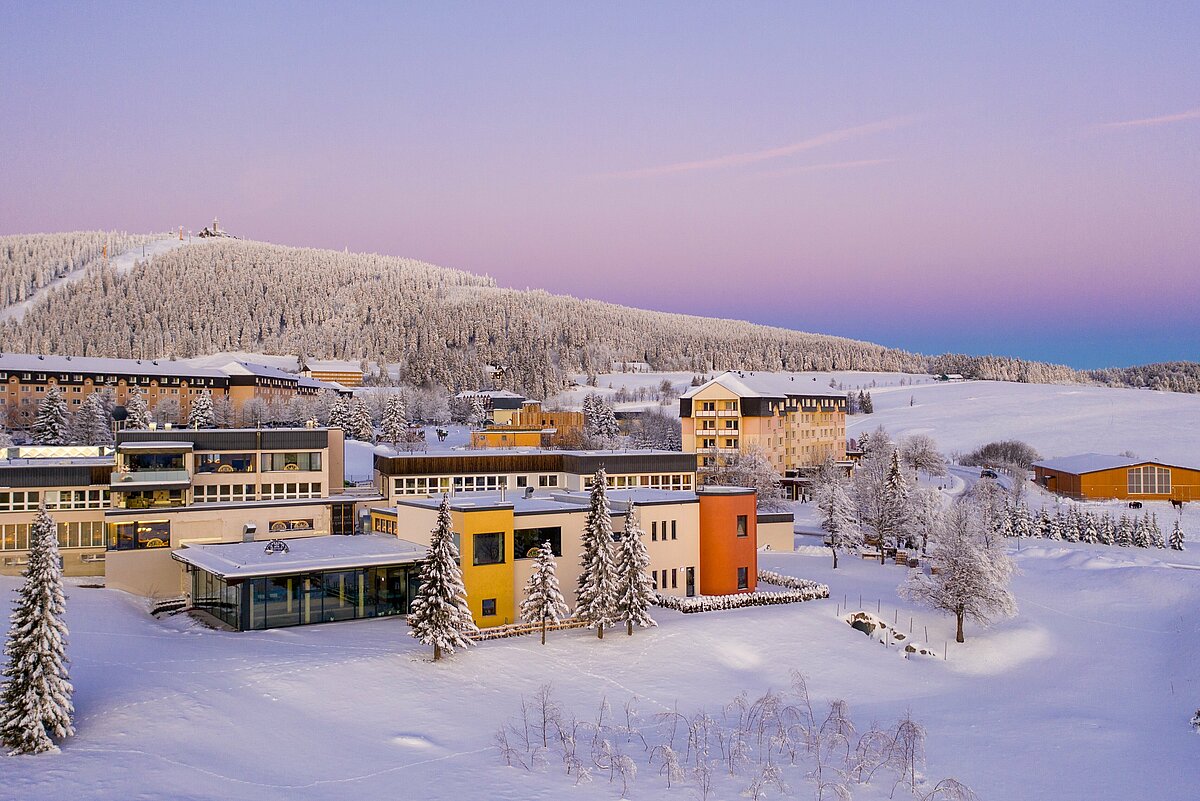 Das Elldus Resort in Oberwiesenthal